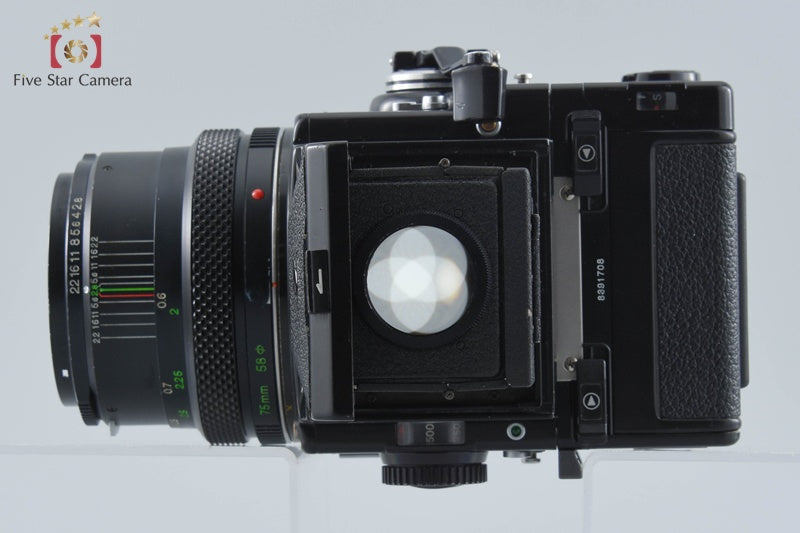 中古】ZENZA BRONICA ゼンザブロニカ ETR + ZENZANON MC 75mm f/2.8
