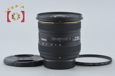 【中古】SIGMA シグマ 10-20mm f/4-5.6 EX DC HSM ニコン用