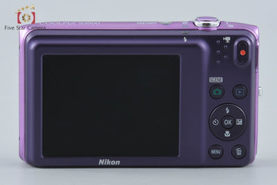 【中古】Nikon ニコン COOLPIX S3500 オーキッドパープル コンパクトデジタルカメラ