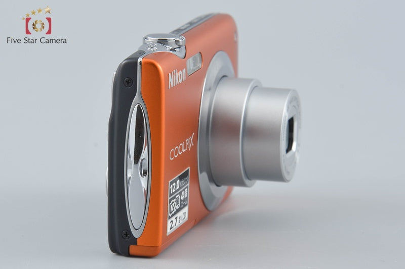 【美品】ニコン Nikon COOLPIX S3000 ファインオレンジ 中古】Nikon ニコン COOLPIX S3000 ファインオレンジ コンパクト