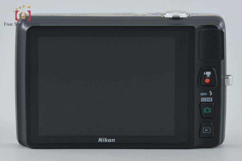 中古】Nikon ニコン COOLPIX S4400 シルバー コンパクトデジタルカメラ