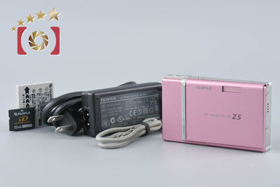【中古】FUJIFILM 富士フイルム FINEPIX Z5fd ベビーピンク コンパクトデジタルカメラ