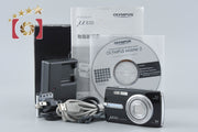 【中古】OLYMPUS オリンパス μ830 ピアノブラック コンパクトデジタルカメラ 元箱付き