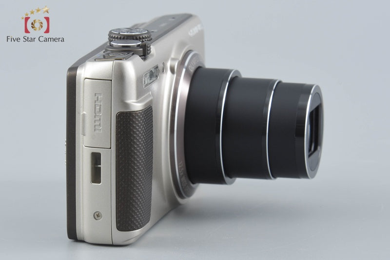 中古】OLYMPUS オリンパス STYLUS SH-21 ゴールド コンパクトデジタル