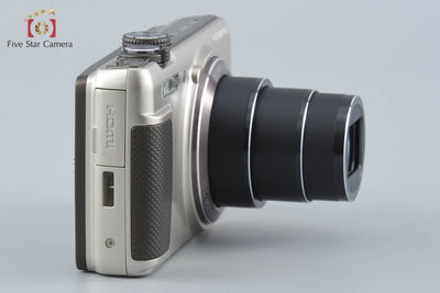 【中古】OLYMPUS オリンパス STYLUS SH-21 ゴールド コンパクトデジタルカメラ 元箱付き