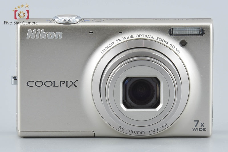 中古】Nikon ニコン COOLPIX S6100 シャンパンシルバー コンパクト