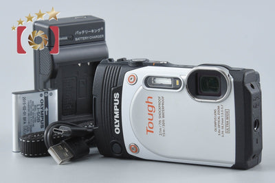 【中古】OLYMPUS オリンパス STYLUS TG-860 Tough ホワイト 防水デジタルカメラ