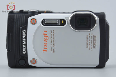 【中古】OLYMPUS オリンパス STYLUS TG-860 Tough ホワイト 防水デジタルカメラ