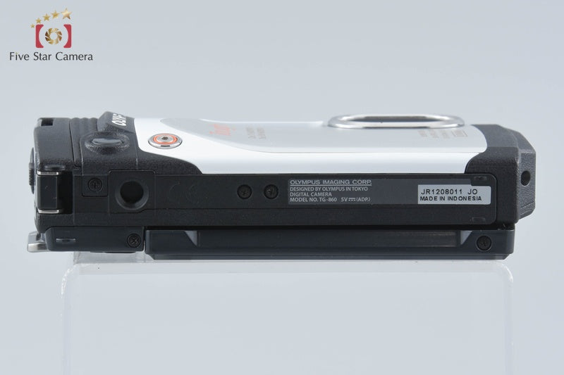 中古】OLYMPUS オリンパス STYLUS TG-860 Tough ホワイト 防水デジタル