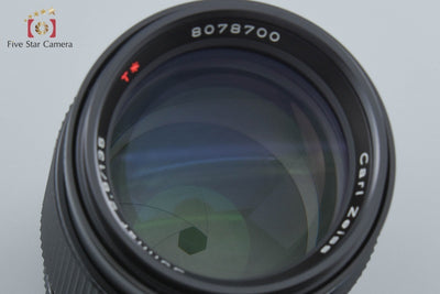 【中古】CONTAX コンタックス Carl Zeiss Sonnar 135mm f/2.8 T* MMJ