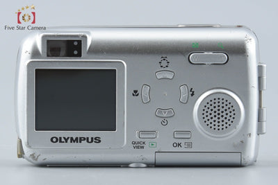 【中古】OLYMPUS オリンパス μ-30 DIGITAL ブリリアントシルバー コンパクトデジタルカメラ