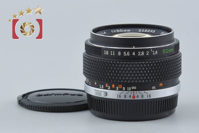 【中古】OLYMPUS オリンパス G.ZUIKO AUTO-S 50mm f/1.4