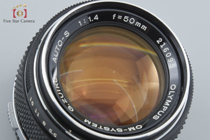 中古】OLYMPUS オリンパス G.ZUIKO AUTO-S 50mm f/1.4 – Five Star