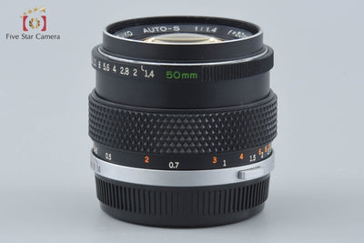 【中古】OLYMPUS オリンパス G.ZUIKO AUTO-S 50mm f/1.4
