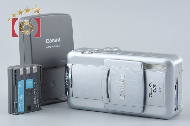 【中古】Canon キヤノン PowerShot S45 コンパクトデジタルカメラ