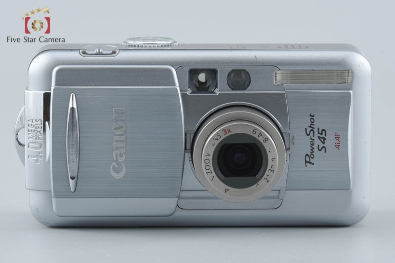Canon PowerShot S45 コンパクトデジタルカメラ　　中古 中古】Canon キヤノン PowerShot S45 コンパクトデジタルカメラ – Five