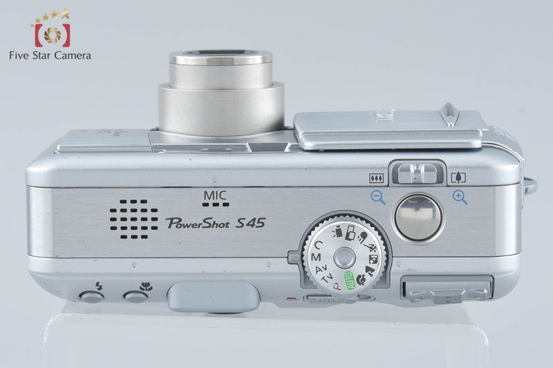 中古】Canon キヤノン PowerShot S45 コンパクトデジタルカメラ – Five