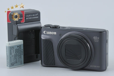 【中古】Canon キヤノン PowerShot SX730 HS ブラック コンパクトデジタルカメラ
