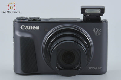 【中古】Canon キヤノン PowerShot SX730 HS ブラック コンパクトデジタルカメラ