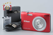 【中古】Nikon ニコン COOLPIX A100 レッド コンパクトデジタルカメラ