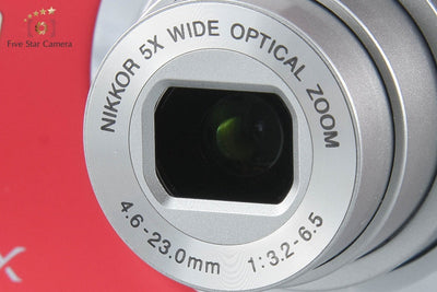 【中古】Nikon ニコン COOLPIX A100 レッド コンパクトデジタルカメラ