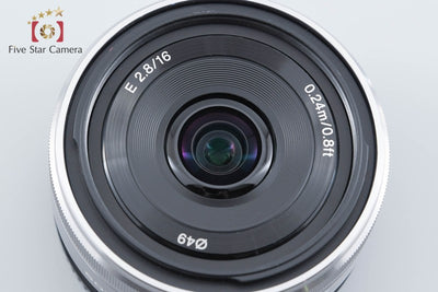 【中古】SONY ソニー E 16mm f/2.8 SEL16F28