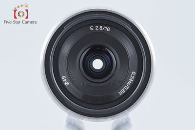 【中古】SONY ソニー E 16mm f/2.8 SEL16F28