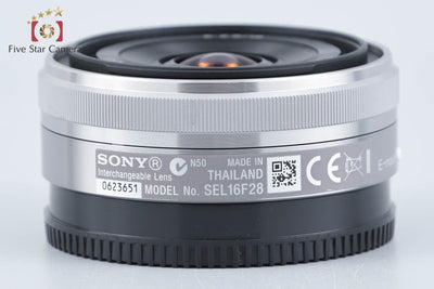【中古】SONY ソニー E 16mm f/2.8 SEL16F28