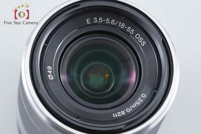 【中古】SONY ソニー E 18-55mm f/3.5-5.6 OSS SEL1855 シルバー