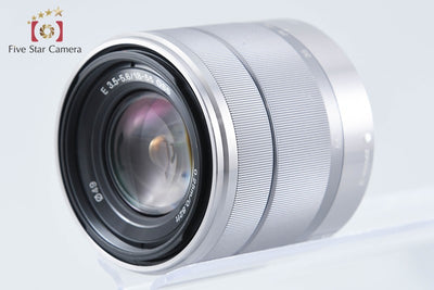 【中古】SONY ソニー E 18-55mm f/3.5-5.6 OSS SEL1855 シルバー