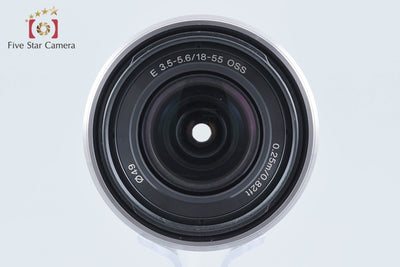 【中古】SONY ソニー E 18-55mm f/3.5-5.6 OSS SEL1855 シルバー