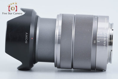 【中古】SONY ソニー E 18-55mm f/3.5-5.6 OSS SEL1855 シルバー