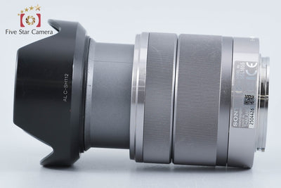 【中古】SONY ソニー E 18-55mm f/3.5-5.6 OSS SEL1855 シルバー