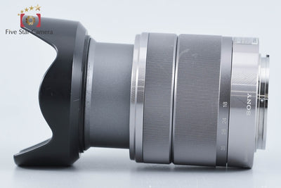 【中古】SONY ソニー E 18-55mm f/3.5-5.6 OSS SEL1855 シルバー