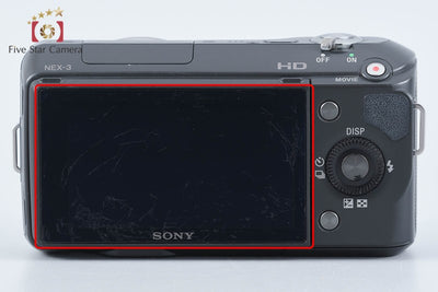 【中古】SONY ソニー α NEX-3 ズームレンズキット ブラック
