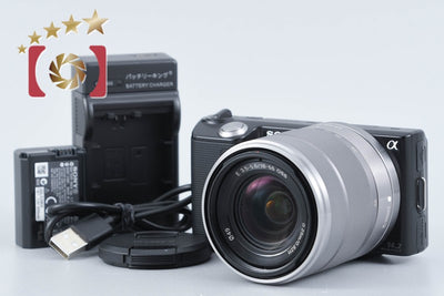 【中古】SONY ソニー α NEX-5 ズームレンズキット ブラック 多言語対応