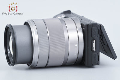 【中古】SONY ソニー α NEX-5 ズームレンズキット ブラック 多言語対応