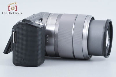 【中古】SONY ソニー α NEX-5 ズームレンズキット ブラック 多言語対応