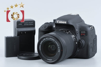 【中古】Canon キヤノン EOS Kiss X8i EF-S 18-55 IS STM レンズキット
