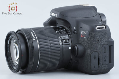 【中古】Canon キヤノン EOS Kiss X8i EF-S 18-55 IS STM レンズキット