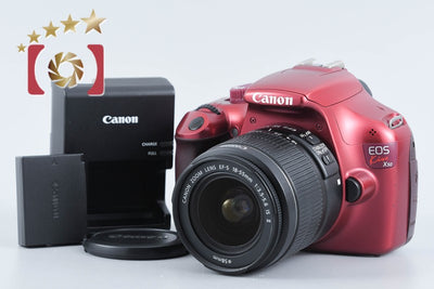 【中古】Canon キヤノン EOS Kiss X50 18-55 レンズキット レッド