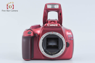 【中古】Canon キヤノン EOS Kiss X50 18-55 レンズキット レッド