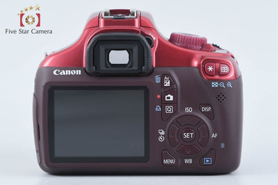 【中古】Canon キヤノン EOS Kiss X50 18-55 レンズキット レッド
