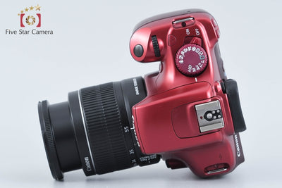 【中古】Canon キヤノン EOS Kiss X50 18-55 レンズキット レッド