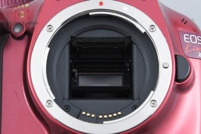 【中古】Canon キヤノン EOS Kiss X50 18-55 レンズキット レッド