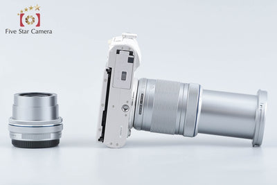 【中古】OLYMPUS オリンパス PEN E-PL9 ホワイト EZ ダブルズームキット シャッター回数僅少 元箱付き