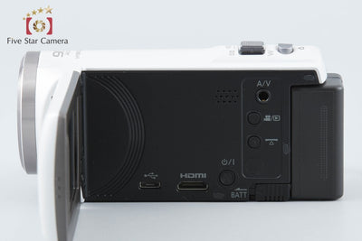 【中古】Panasonic パナソニック HC-V480MS ホワイト デジタルハイビジョンビデオカメラ