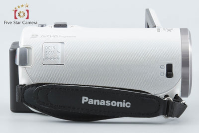 【中古】Panasonic パナソニック HC-V480MS ホワイト デジタルハイビジョンビデオカメラ