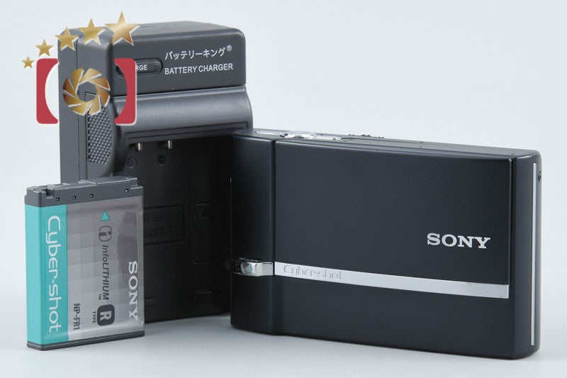 【中古】SONY ソニー Cyber-shot DSC-T50 ブラック コンパクトデジタルカメラ