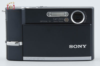 【中古】SONY ソニー Cyber-shot DSC-T50 ブラック コンパクトデジタルカメラ